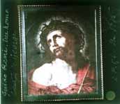 Une peinture du Christ sur la croix de Guido Reni.  - 1914
