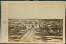 Une vue du village de Mourmelon sous le Second Empire  - Moumelon-le-Grand (51)  - 1870