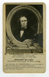 Photographie d'un portrait de Thimonnier, inventeur de la machine à coudre  - 1860