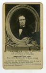 Photographie d'un portrait de Thimonnier, inventeur de la machine  coudre  - 1860