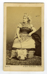 Portrait de la cantatrice belge Marie Sax dans ' l'Africaine' de Meyerbeer  - Paris (75)  - 1867