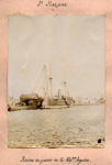 Une photographie d'un navire de guerre  - Saint-Nazaire (44)  - 1895