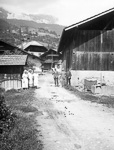 Village de montagne avec chalets  - Rhne-Alpes (74)  - 1920