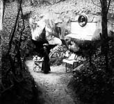 Le monument commmoratif d'un homme clbre  - 1900