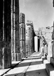 Les ruines d'un temple de l'acropole.  - Gr�ce (Ath�nes)  - 1925
