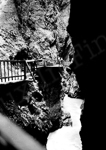 Circuit touristique dans les gorges de la Gruvaz avec le torrent de Miage à Saint-Gervais  - Saint-Gervais (74)  - 1931