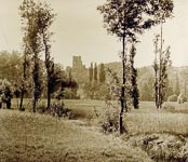 Les ruines du château féodal de Lavardin.  - Lavardin (41)  - 1914