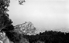 Vue de Naples  partir des montagnes  - Italie (Naples)  - 1958